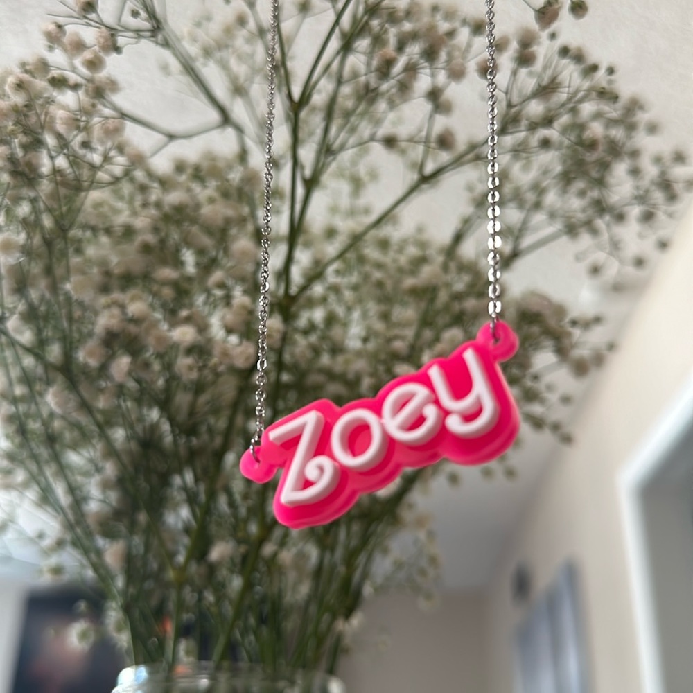 New Barbie style Zoey necklace for little girls
